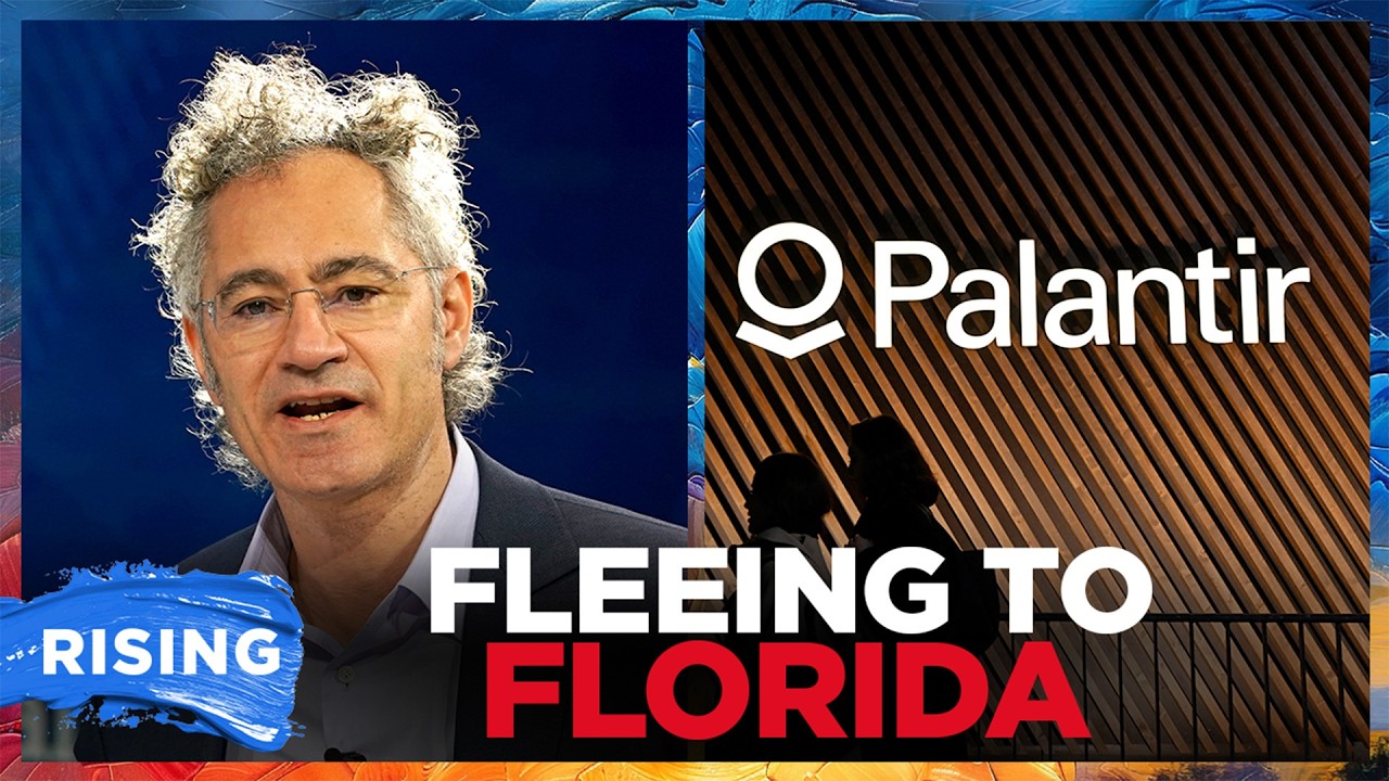 Palantir MOVES To South Florida, Following Similar Moves From Apple, Amazon | RISING