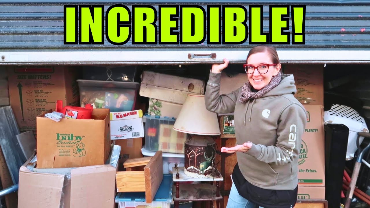 We Bought An Abandoned Storage Unit... Look What's Inside!