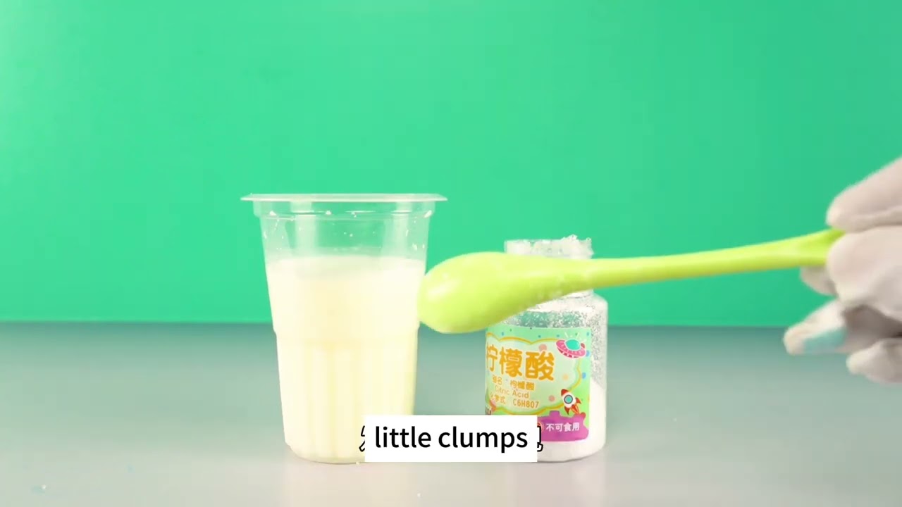 🥛 Milk Meets Citric Acid: A Curdled Science Surprise!