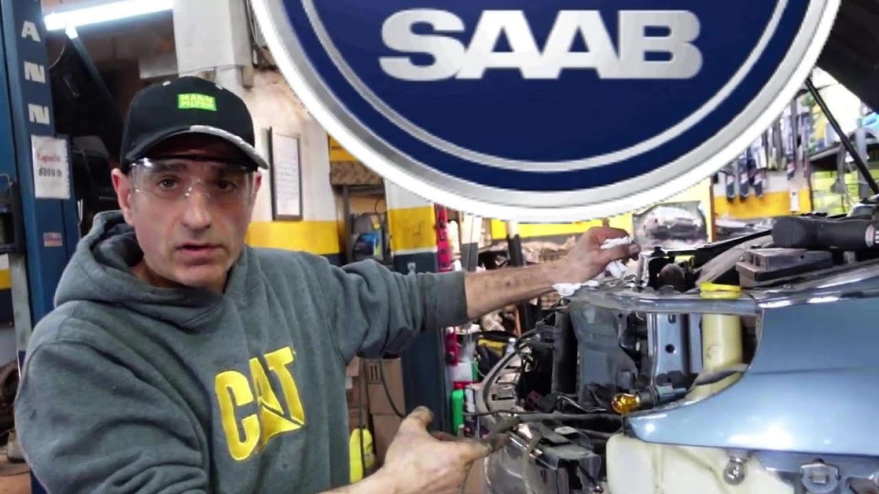 How to Remove Washer Pump & Tank SAAB 9-5 1999-2009