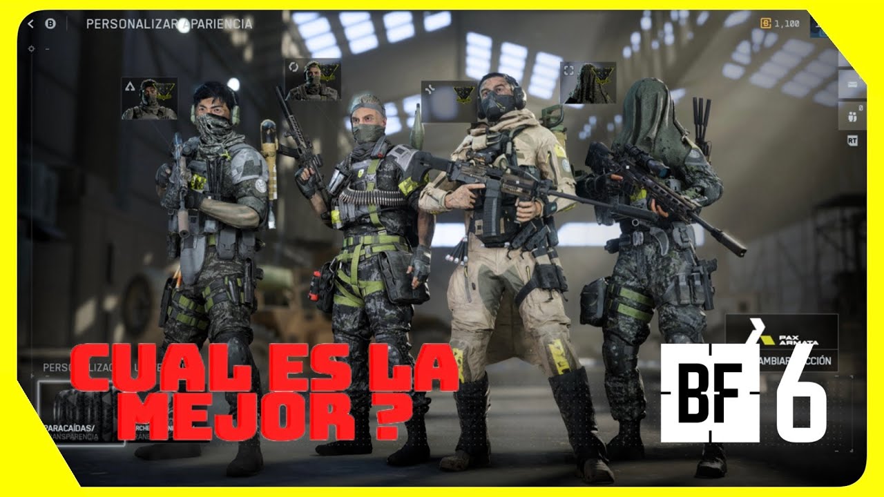 COMO USAR CADA CLASE EN BATTLEFIELD 6 Y RED SEC (TEMPORADA 1)