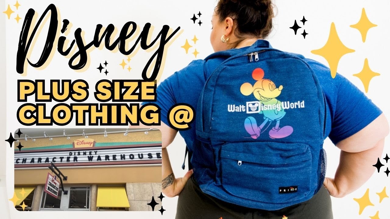 Plus Size Clothing at the Disney Character Warehouse