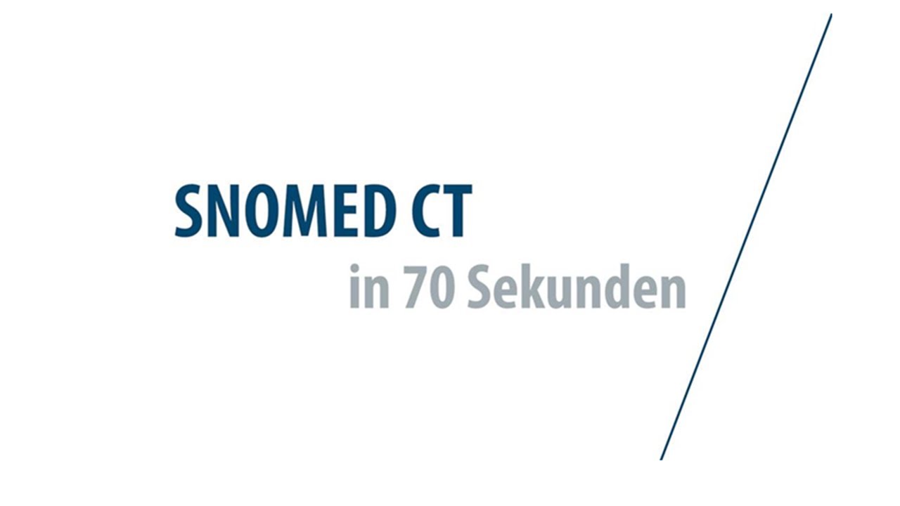 SNOMED CT in 70 Sekunden