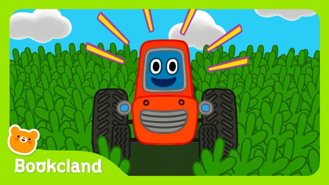 Tractor Song | 🚜 Here Comes the Tractor! | Vehicle Song | Nursery Rhymes & Kids Songs
