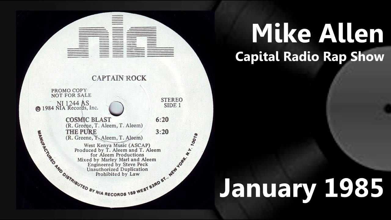 Mike Allen - Capital Radio Rap Show - January 1985 Pt 2