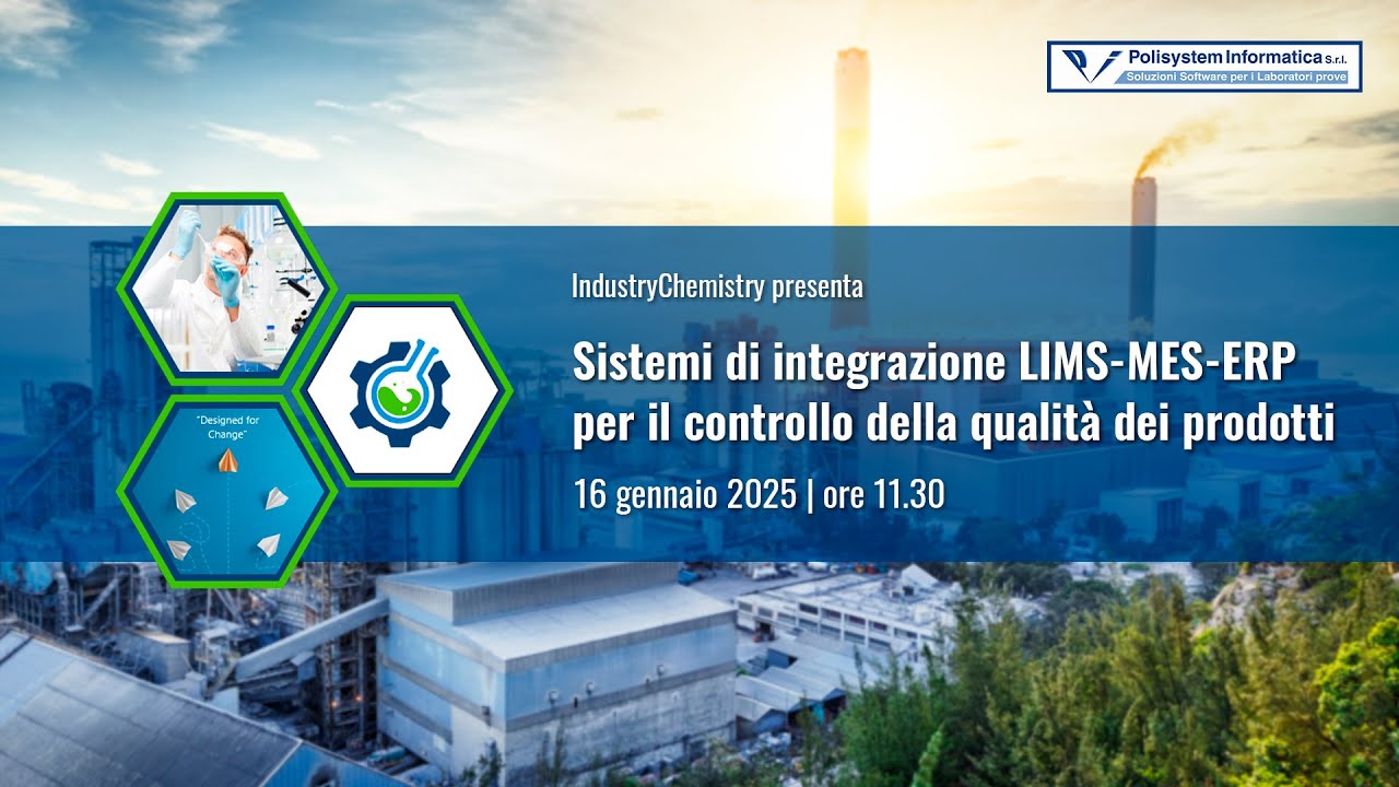 Sistemi di integrazione LIMS-MES-ERP per il controllo della qualità dei prodotti