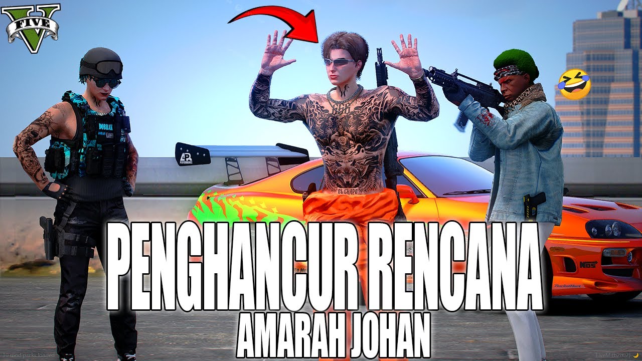 JOHAN PRANK DAN KELUARKAN PACE DARI DOBRAK ELITE SAMPE NANGIS !! GTA 5 ROLEPLAY