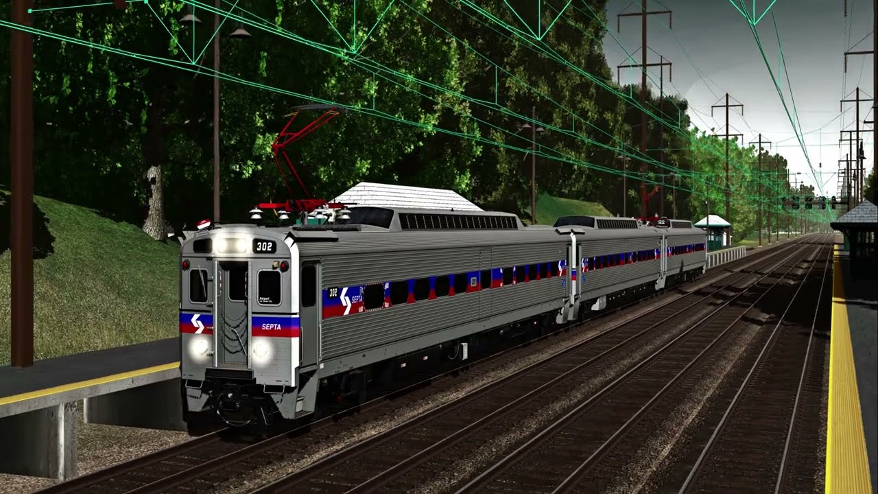 Trainz -  SEPTA GE Silverliner IV - In Game Preview