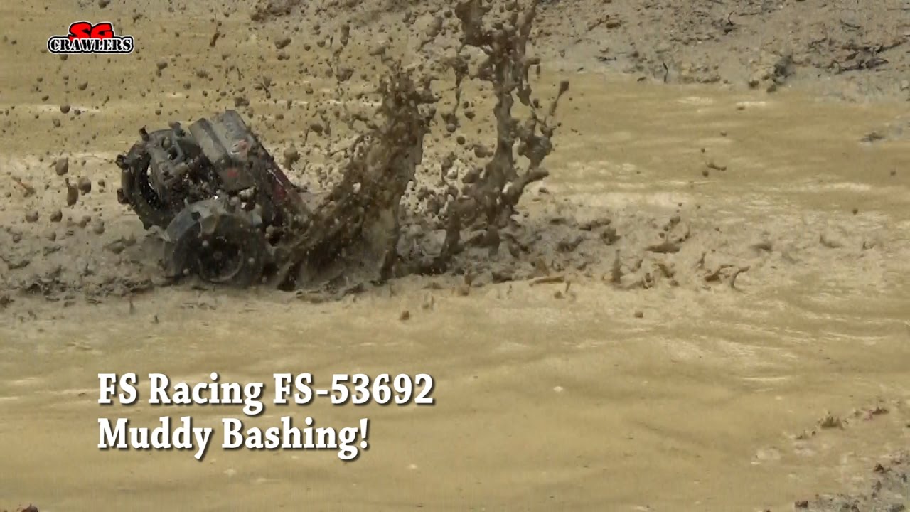 Bashing! FS Racing FS-53692 1:10 2.4G 4WD Brushless Water Monster Truck Hydroplaning