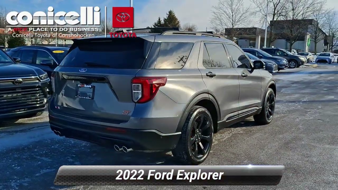 Used 2022 Ford Explorer ST, Conshohocken, PA T255878A