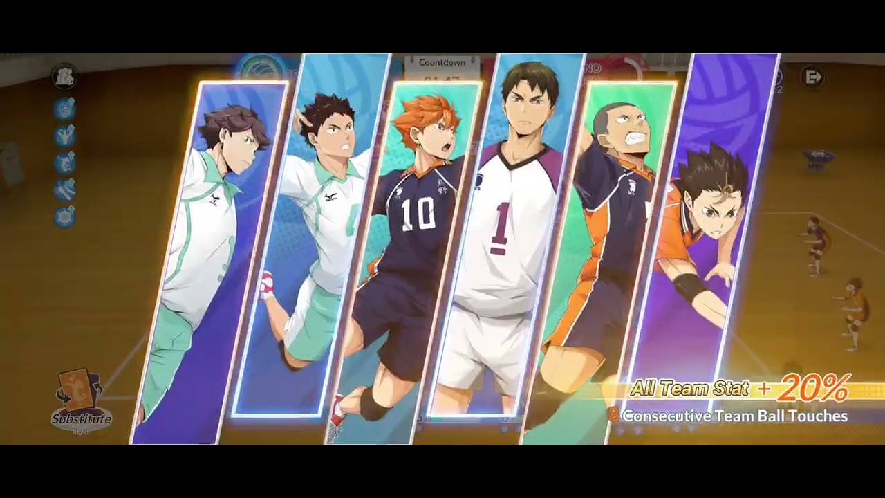 Haikyu flyhigh Clubchallenge gameplay
