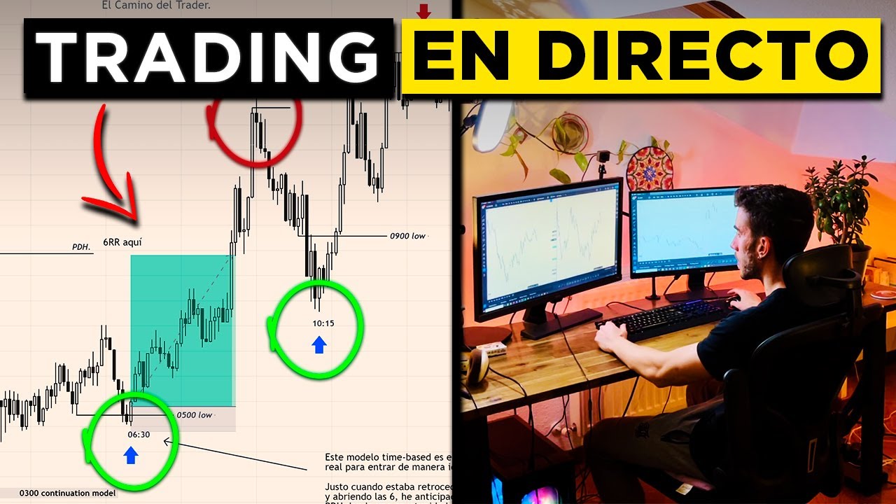 🔴TRADING EN VIVO | Sesión de NY Estrategia CRT