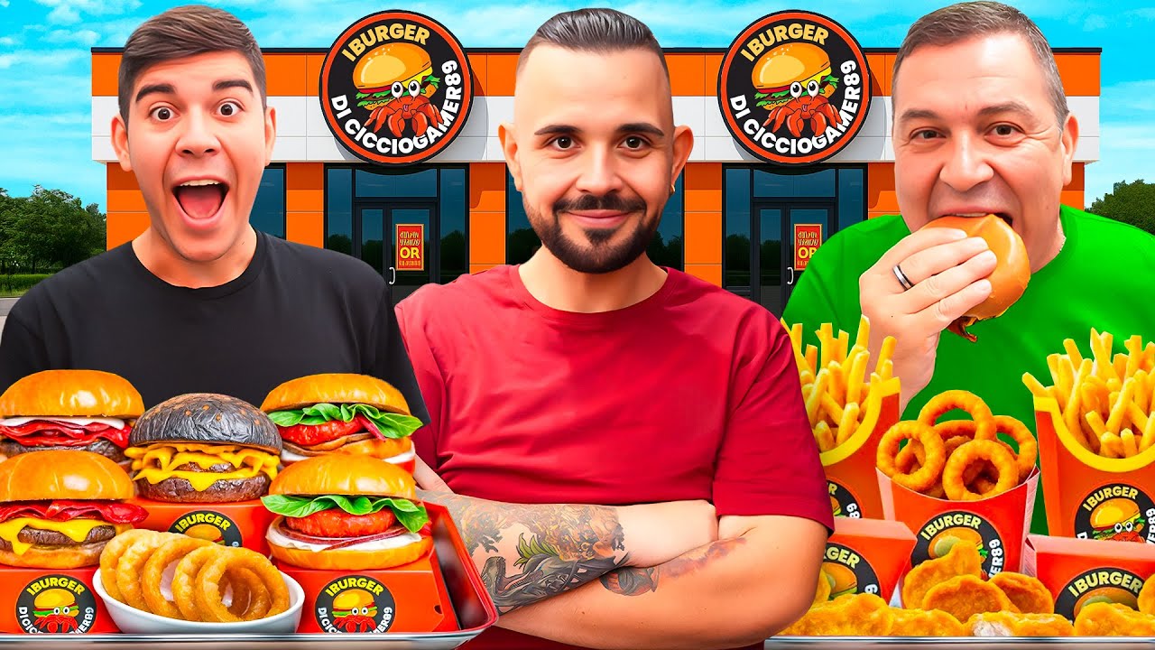 🍔 PROVIAMO IL FAST FOOD di CICCIOGAMER89 - SIAMO RIMASTI SORPRESI...