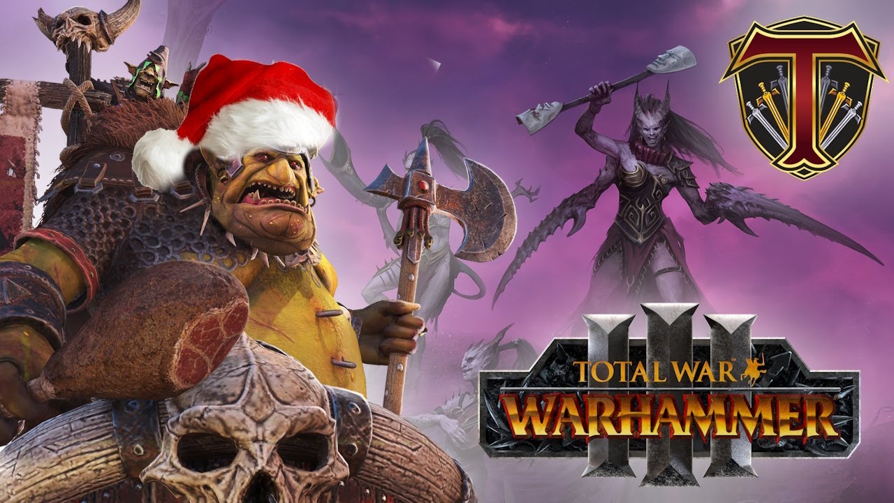 The Paunch & Big Squig Face THE MASQUE! Slaanesh vs Greenskins - Total War Warhammer 3