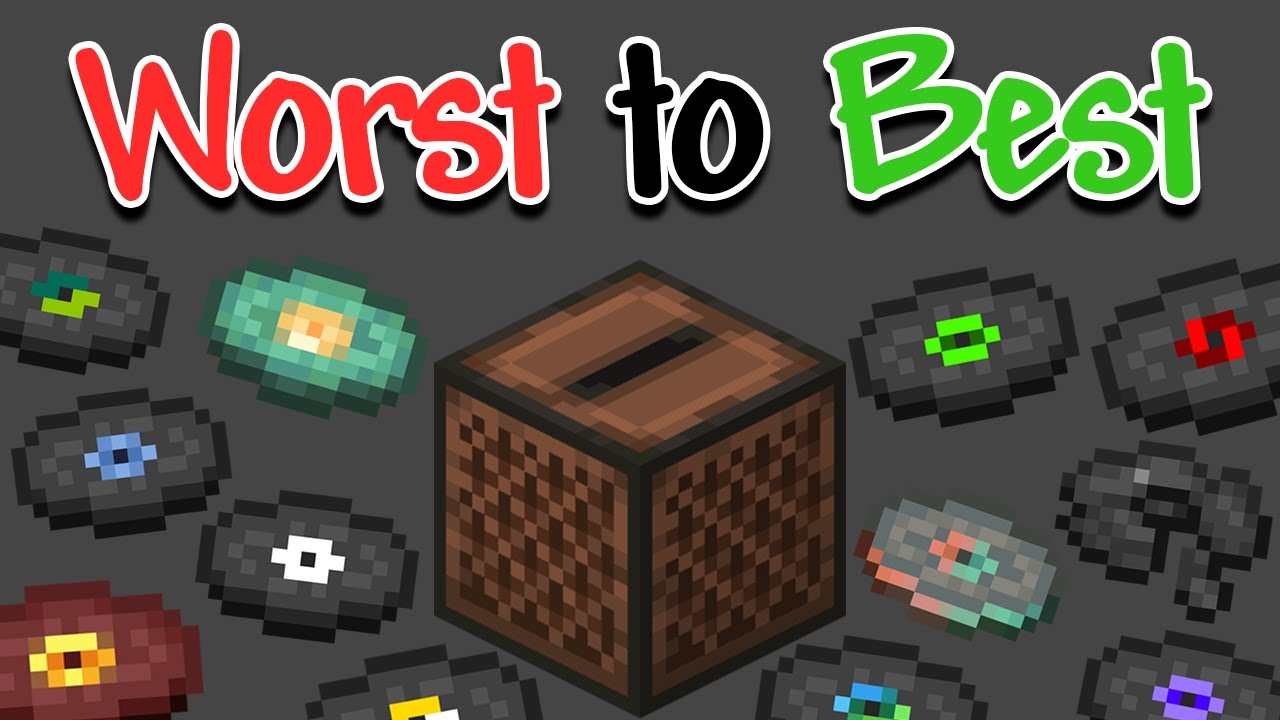 Рейтинг музыкальных дисков Minecraft: от худшего к лучшему