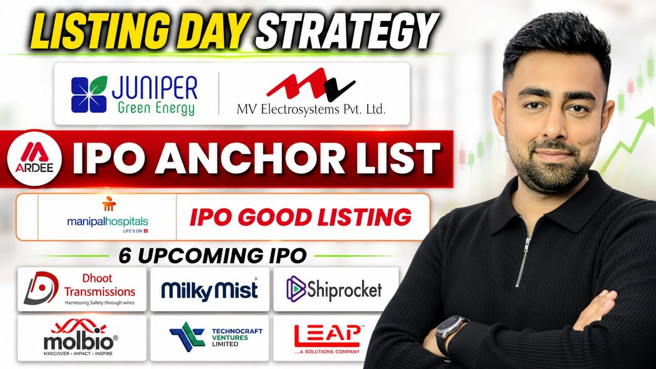 MV IPO Listing | Juniper IPO Listing Strategy | Ardee IPO Anchor | Dhoot IPO | Jayesh Khatri