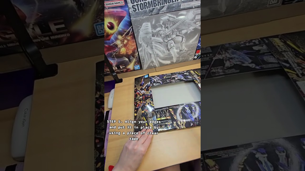 Демонстрация коробки Gunpla, пошаговое руководство. #gunpla #gundam #gunplabuilders #gunplabuilde...