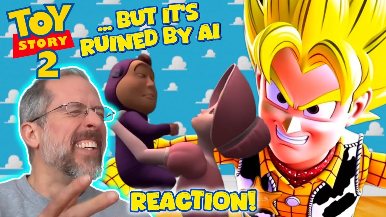 The weirdness is over 9000! | Toy Story 2 but it's ruined by AI REACTION!