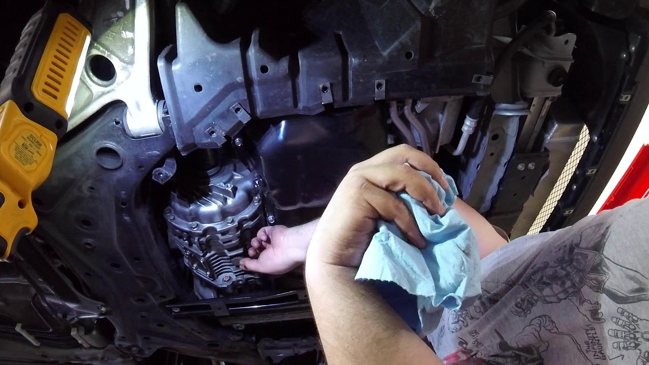 Evo X: Transfer Case Fluid Change