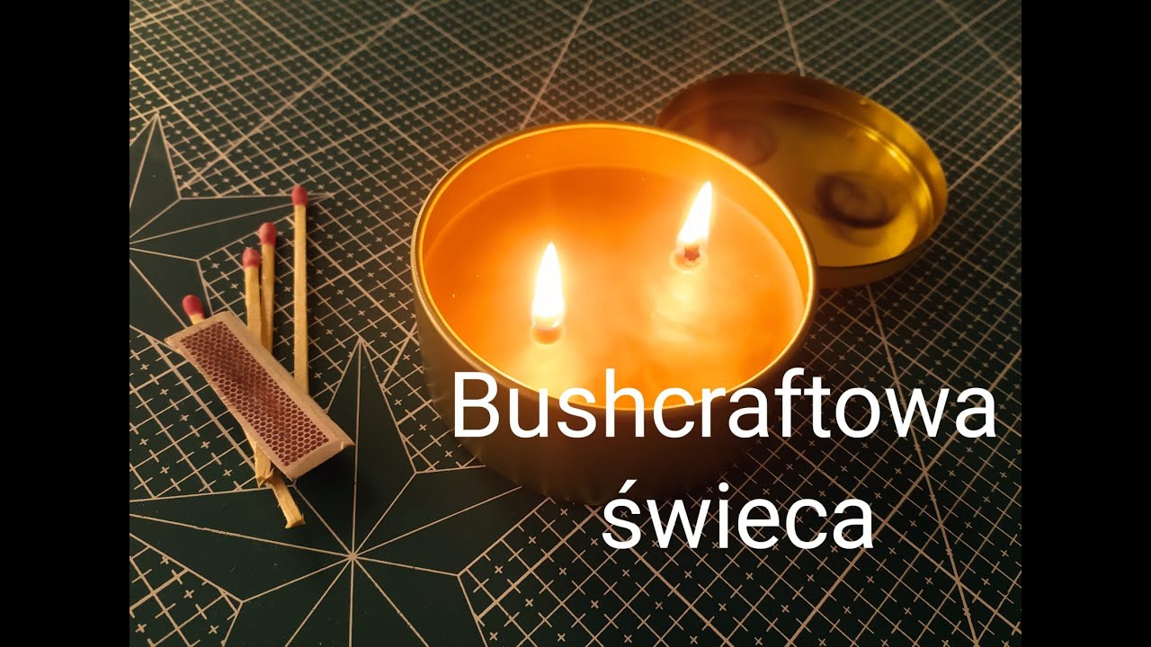 Bushcraftowa świeca. Jak zrobić?