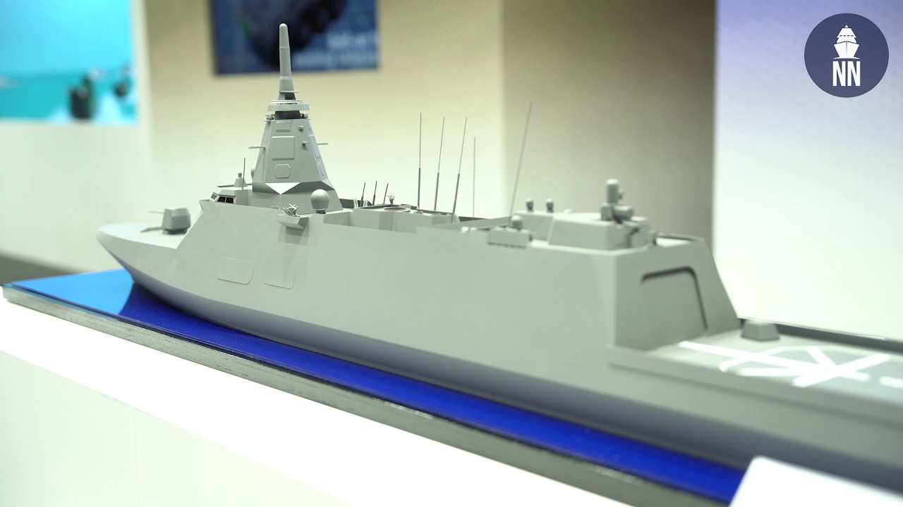 Upgraded Mogami Frigate at DSEI JAPAN 2025