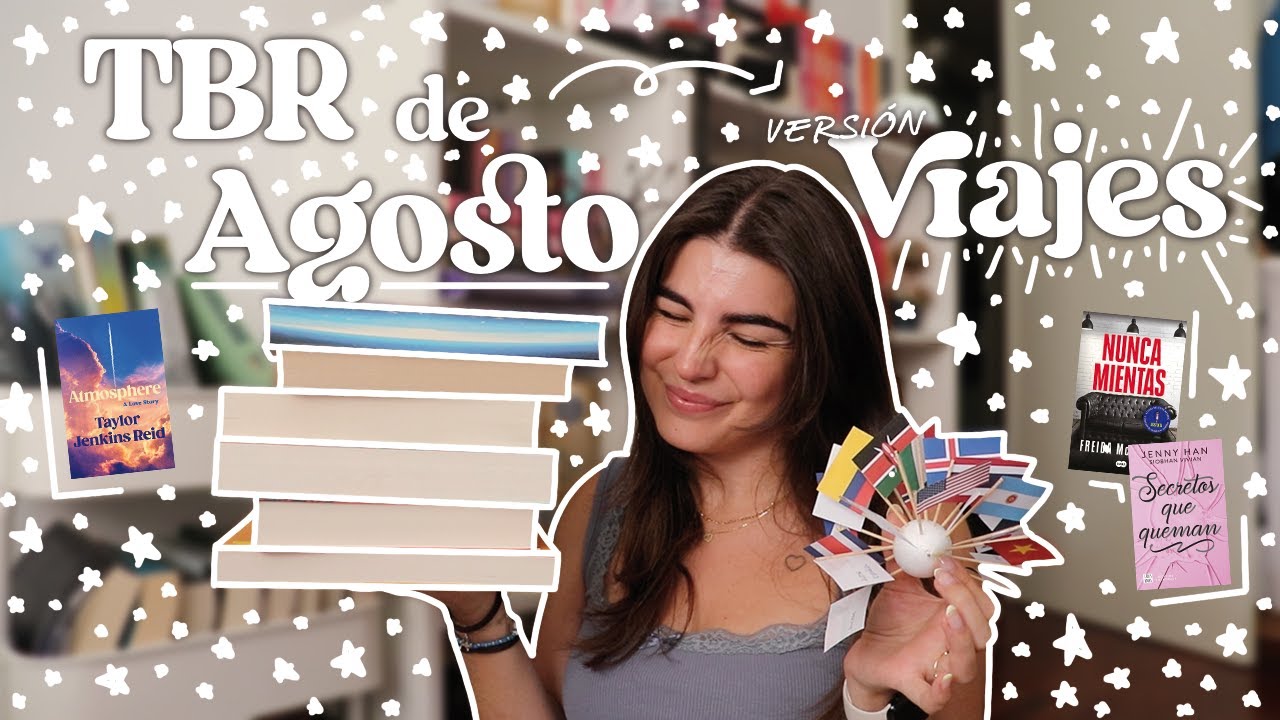 TBR de AGOSTO☀️ versión VIAJES✈️✨🦋💗