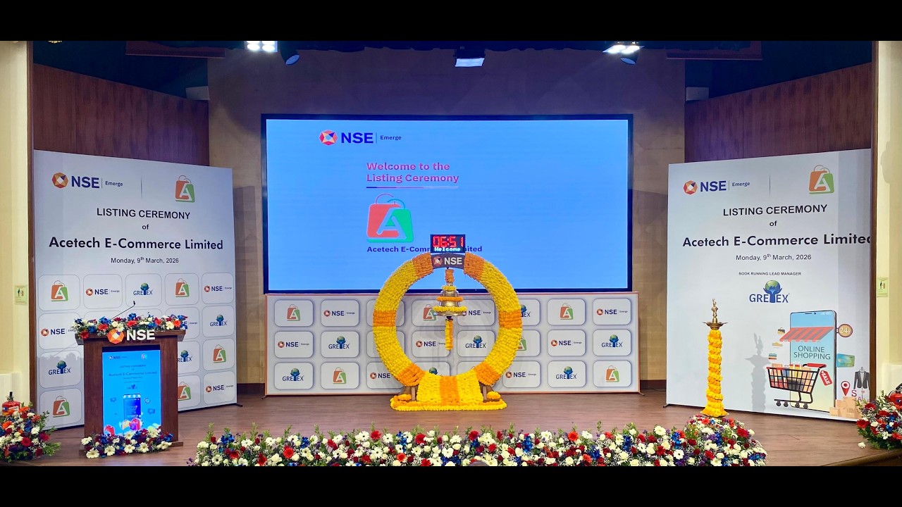 Listing ceremony of Acetech E-Commerce Limited