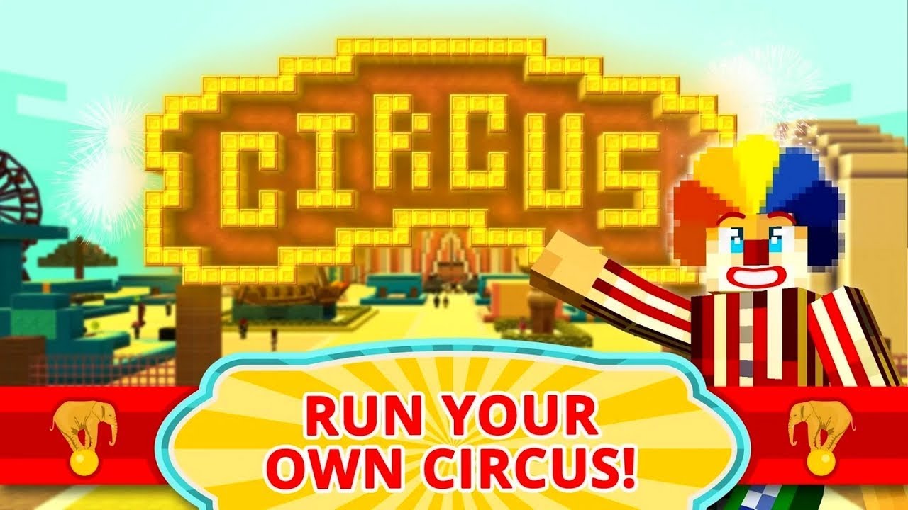 Circus Craft: Rollercoaster, Animals & Crafting 3D Android Gameplay HD