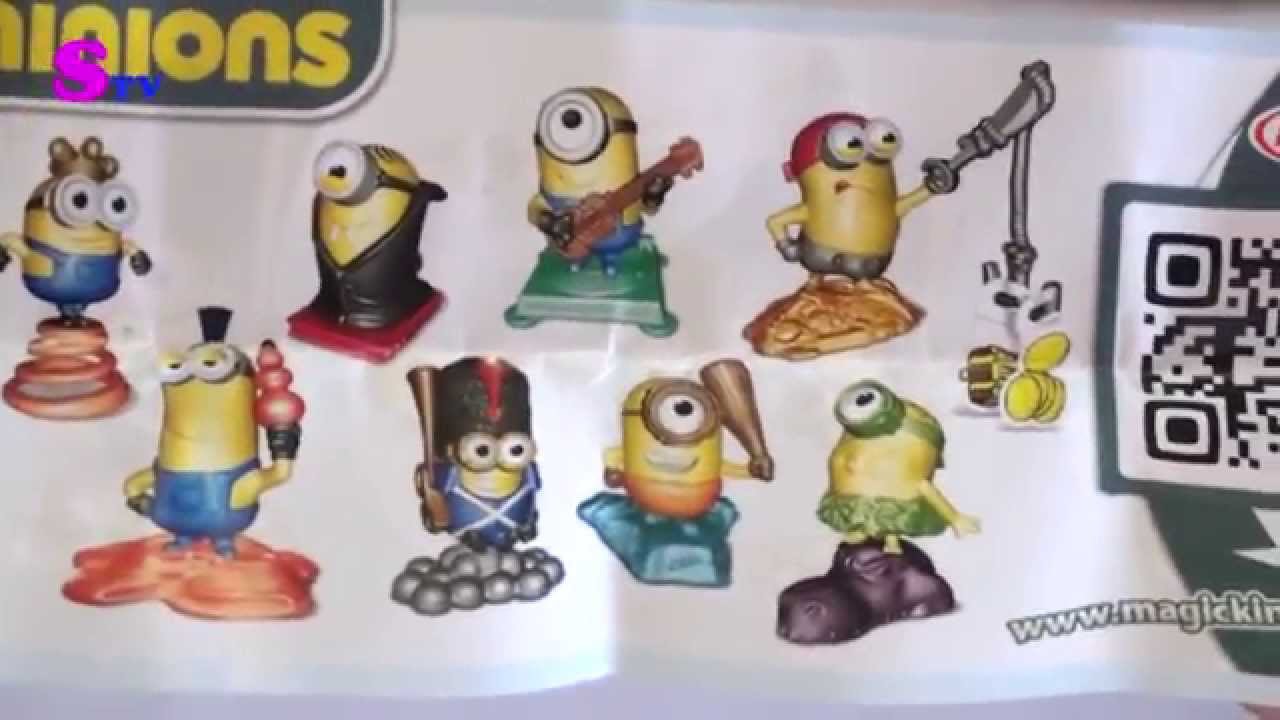 Распаковка Киндер Сюрприз Гадкий Я Миньоны яйца игрушки  Kinder  Minions surprise eggs toys