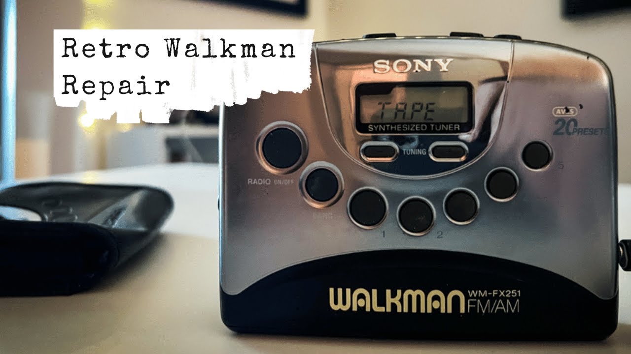 Sony Walkman Repair!