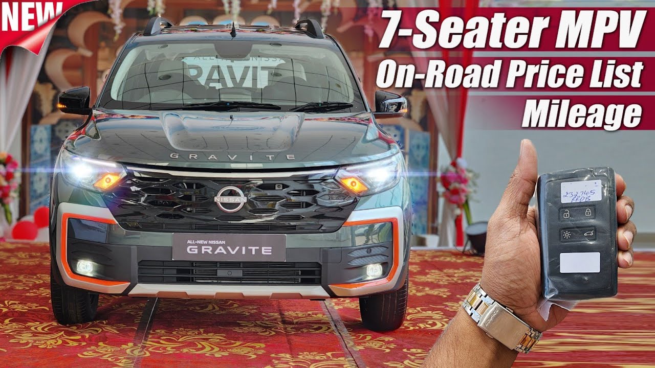 Nissan Gravite 7 Seater Tekna LE with On Road Price List & Mileage