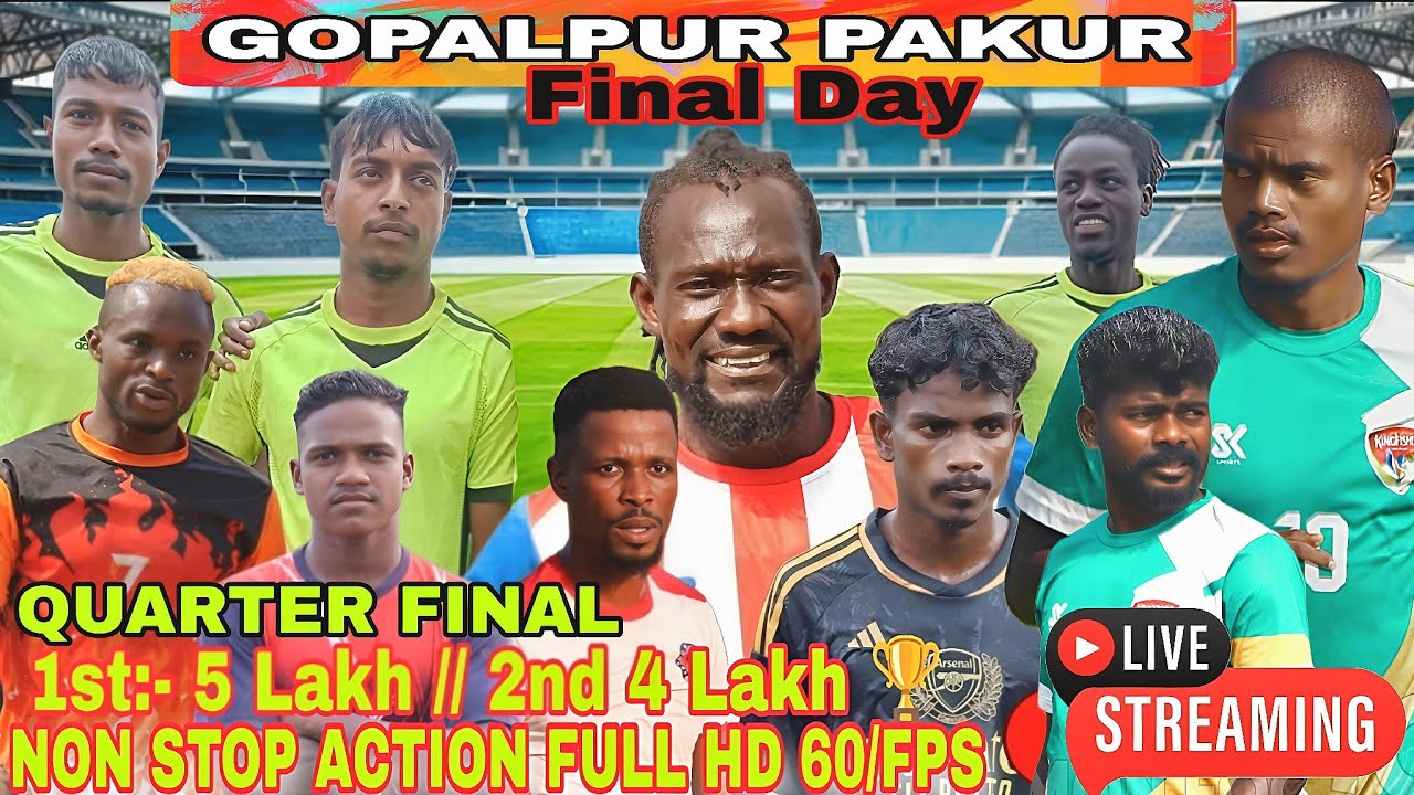 Final 💥 King Fisher Potka 💥 Gopalpur Pakur Football Match 2026  💥Football Match #simonfootballlive
