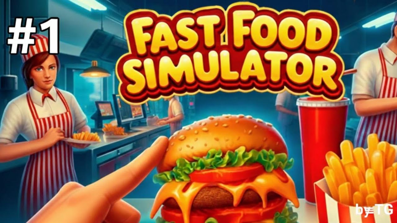 I Started My Fast Food Business - Fast Food Simulator //GAMPLAY#1