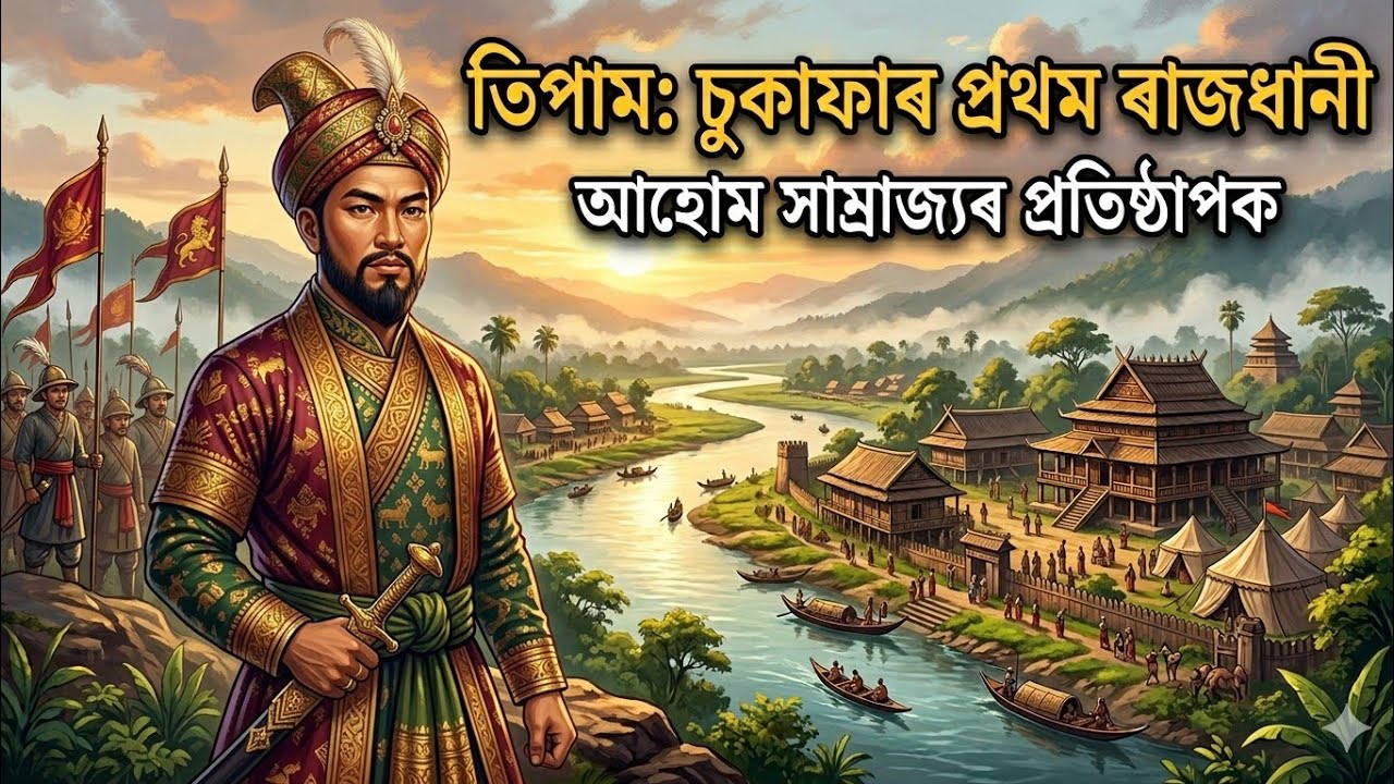 তিপাম  চুকাফাৰ প্ৰথম ৰাজধানী I  Tipam - First  capital of Ahom Kingdom