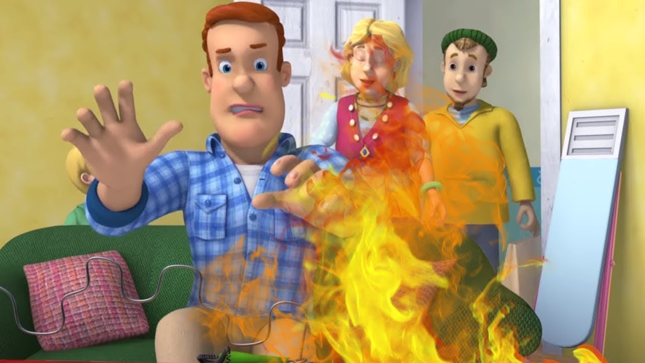 brand in het huis! | Brandweerman Sam | Nieuwe afleveringen |Kinderfilms