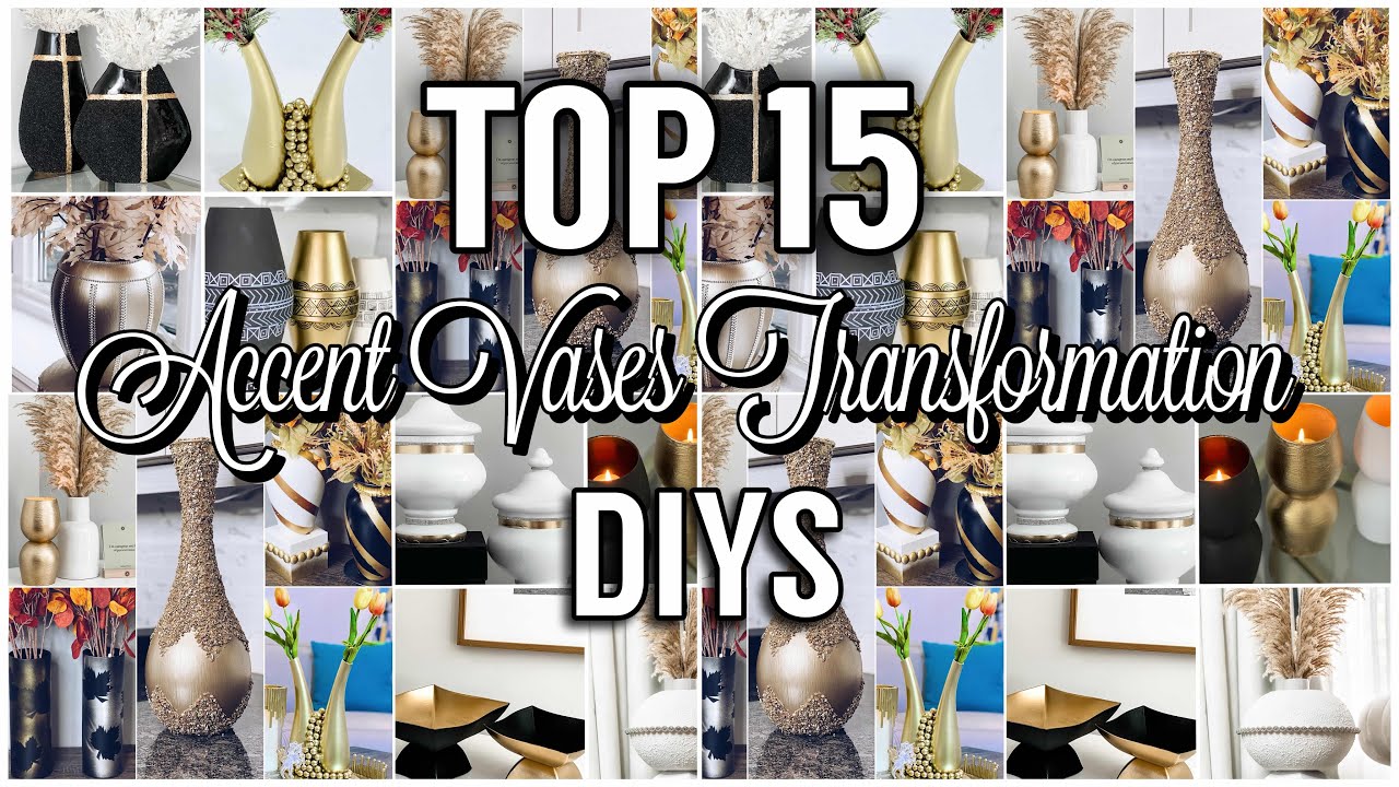 TOP 15 DIYs TO TRY IN 2024 | Dollar Tree Vase Transformation DIY Hacks to try this New Year!