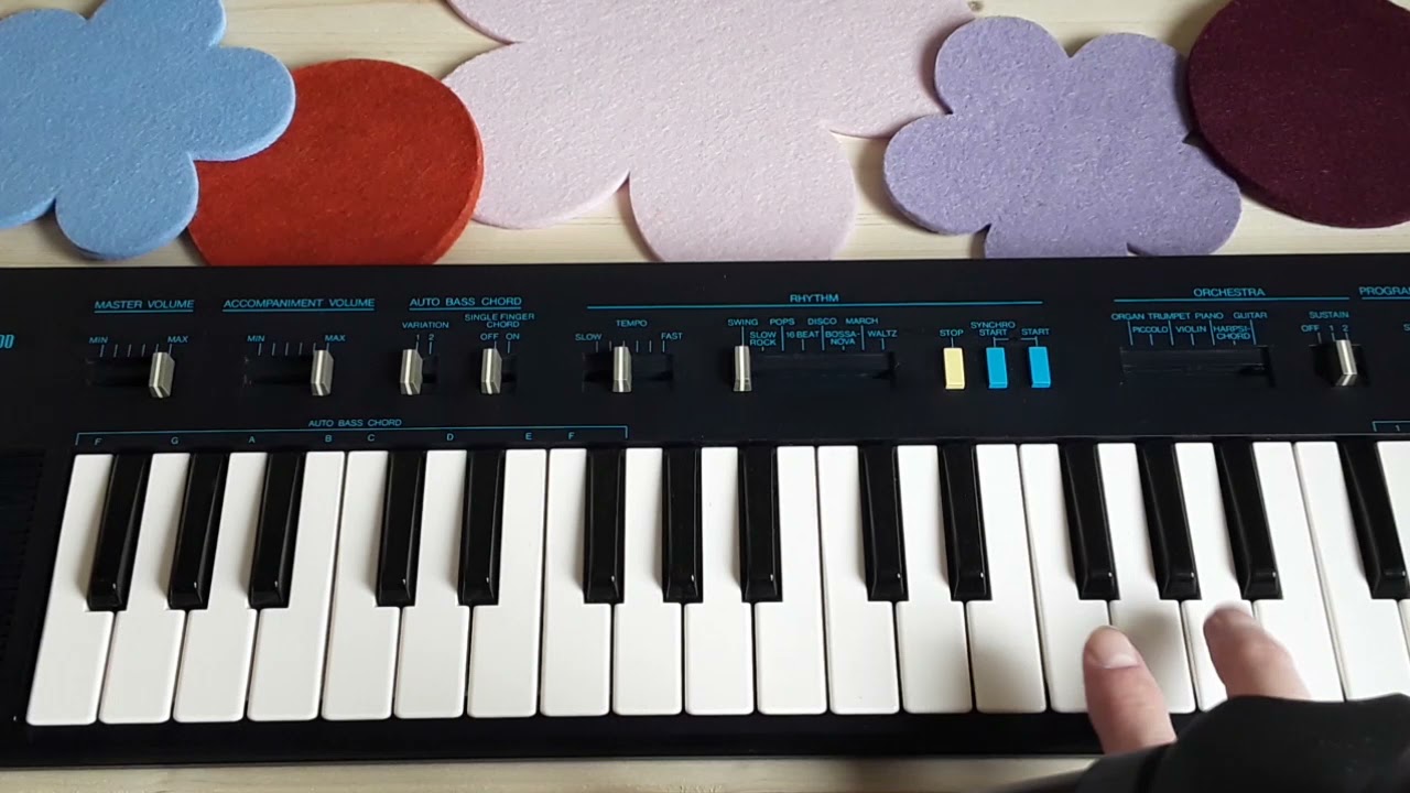 Yamaha PS-200 💚 Best demo of all rhythms with + without accompaniment  +  all voices  +  Demo songs.