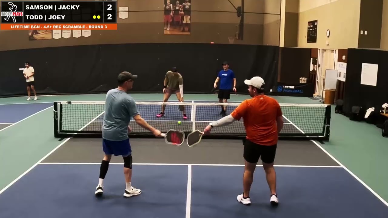4.5+ | 12 Person Scramble | Rd3 Jacky/Samson vs Joey/Todd - 1/24/26