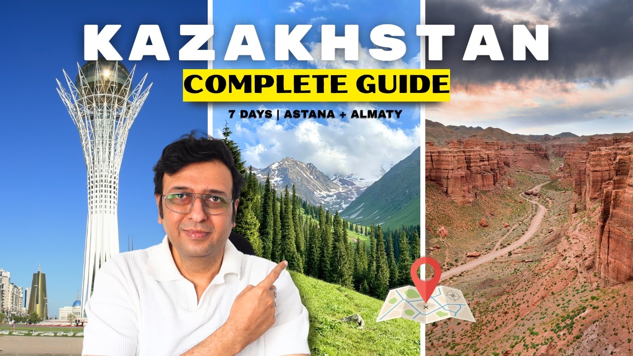 7 Days in Kazakhstan 🇰🇿 | Astana & Almaty Complete Travel Plan from India
