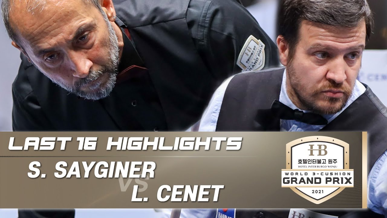[Hotel Inter burgo Wonju W3GP 2021] Last 16 - Semih SAYGINER (TUR) vs Lutfi CENET (TUR). H/L