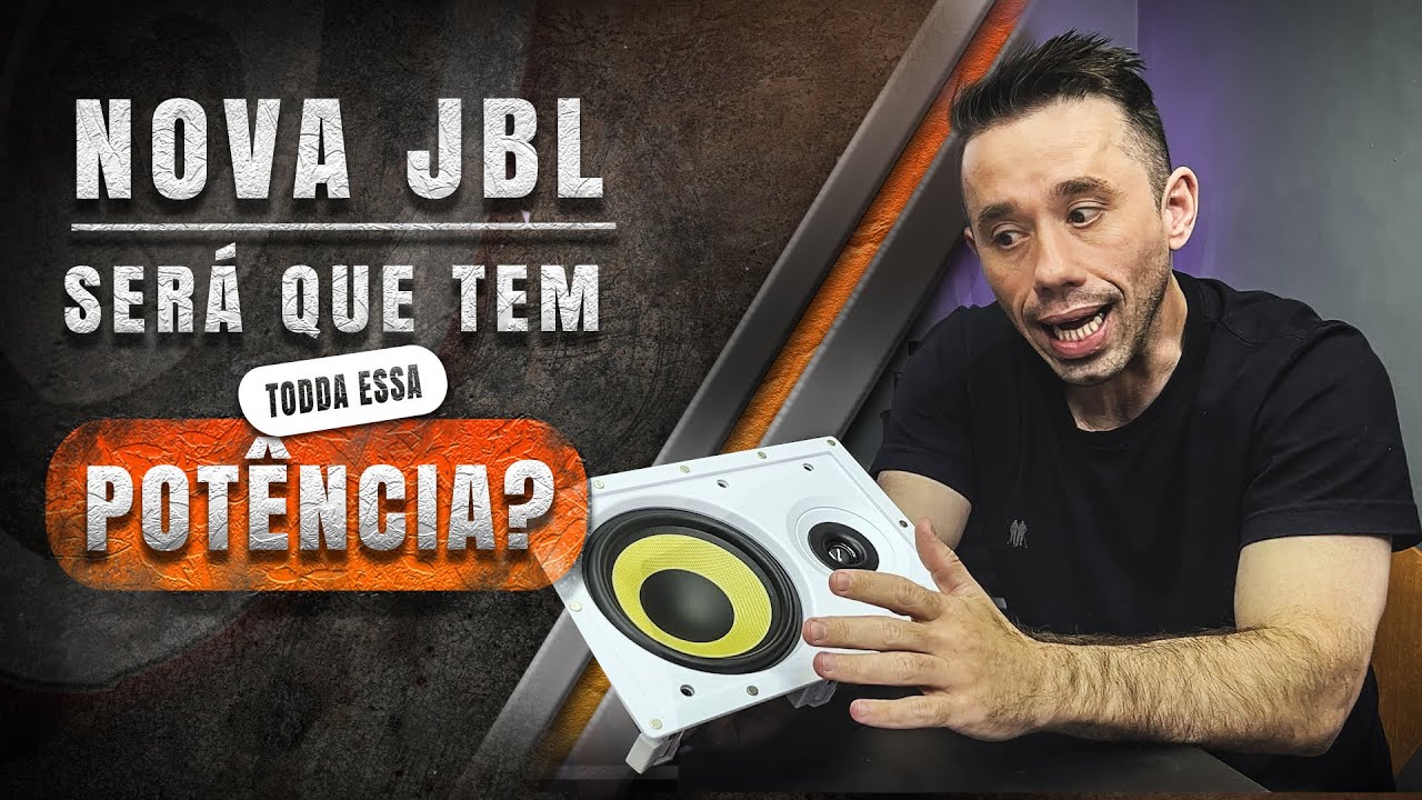 NOVA LINHA CI PLUS DA JBL, SERÀ QUE TEM TUDO ISSO POTÊNCIA OU É FAKE??