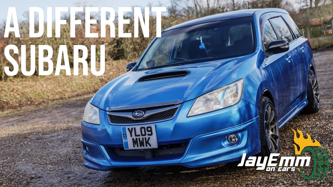 Subaru Exiga: The 7-Seater Japanese MPV That's Embarrasses Modern Design