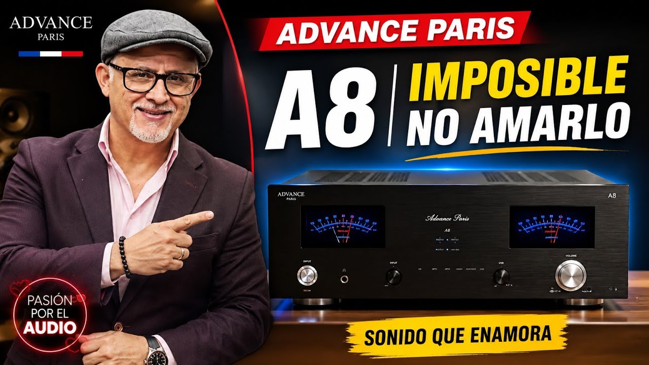 Review Amplificador Integrado Advance Paris A8 Apex