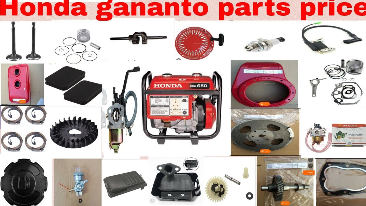 Honda generator parts price              Honda 650 generator parts price
