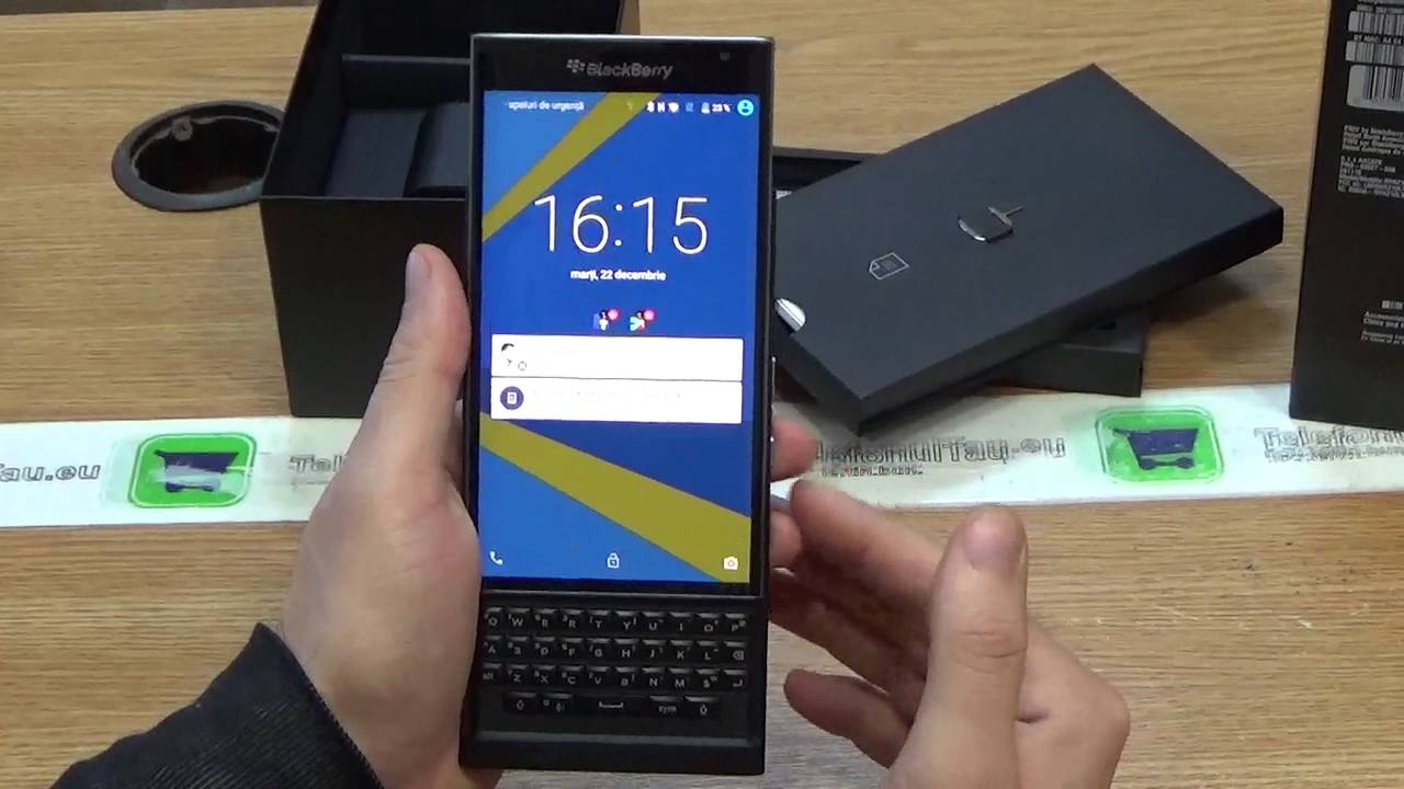 Blackberry PRIV Review HD ( in ROmana ) - www.TelefonulTau.eu -