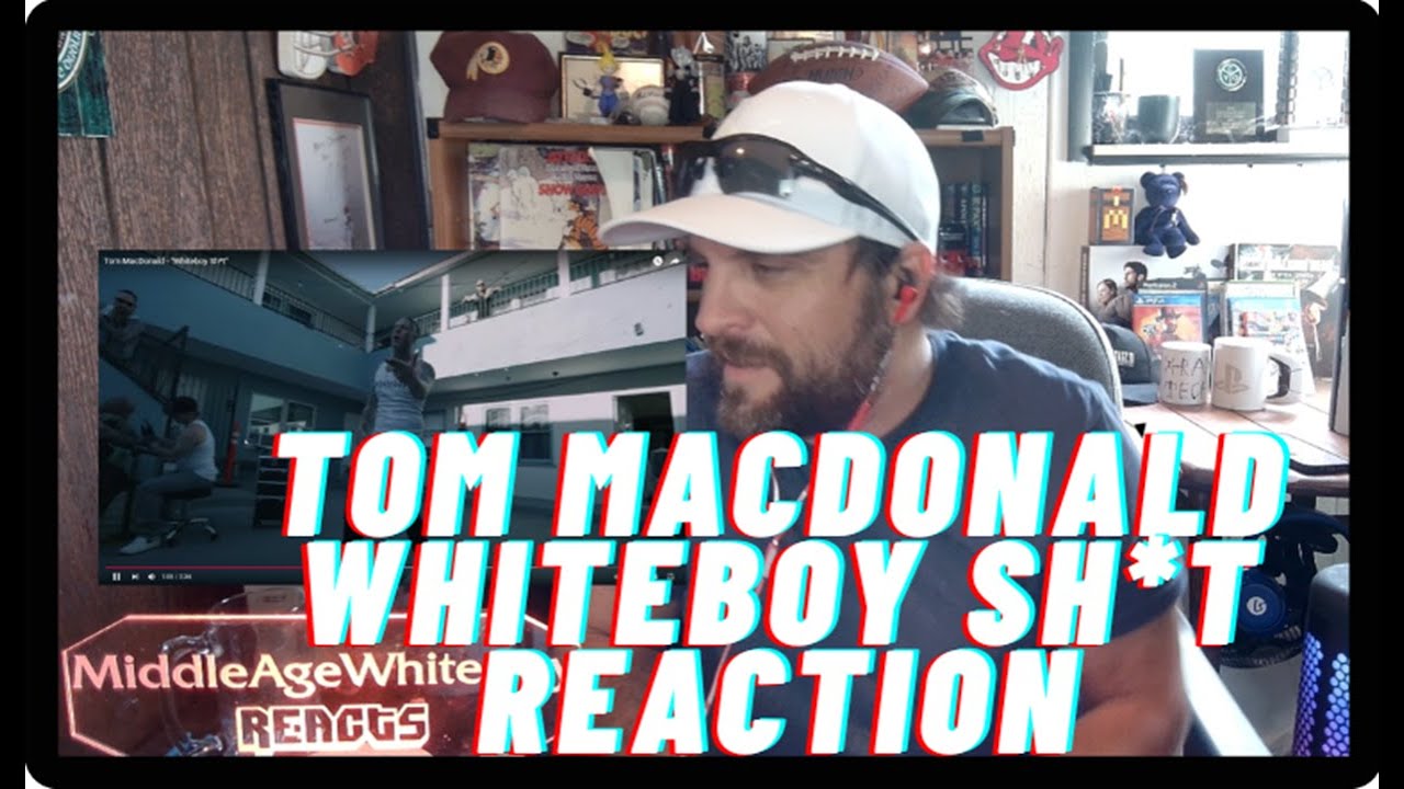 Tom MacDonald - Whiteboy Sht - Reaction - Look What Tom Pulled Out of His Bag.