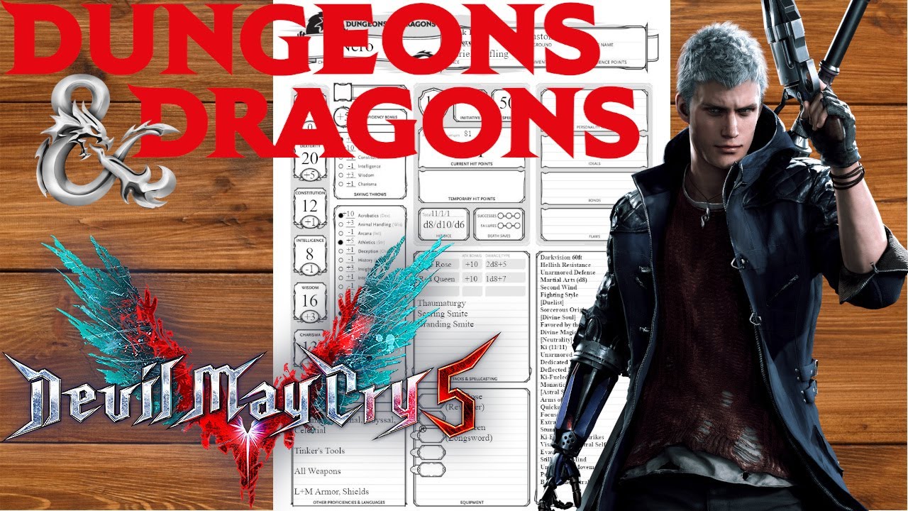 Nephilim Builds | Nero (Devil May Cry)