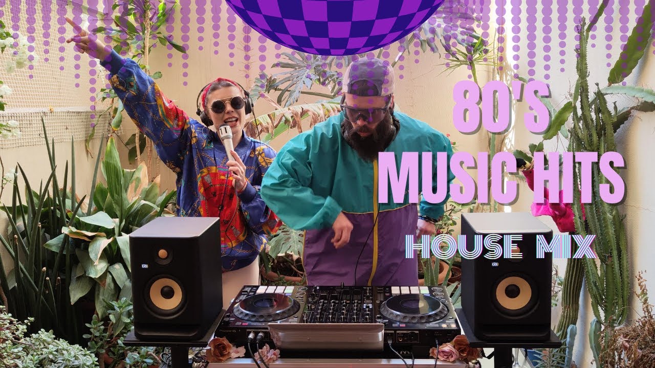80s Hits House Mix Dj | Good Vibes Music Set In The Courtyard | Chill 80s Deep House Mix