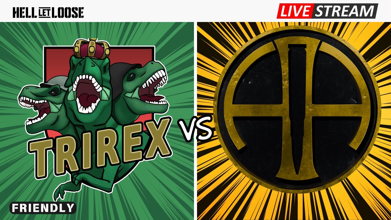 ⚔️ 2022 Hell Let Loose | Friendly Match | [∴REX] TriRex vs [82AD] | Map - Sainte-Mère-Église