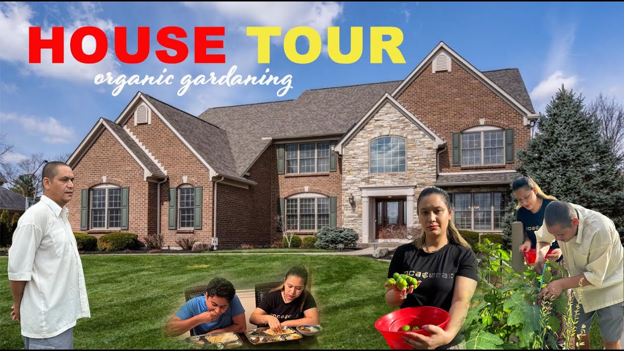 Nepali house tour in usa / Organic Gardening/ Family Dinner/ nepali garden in usa #nepaliinusa